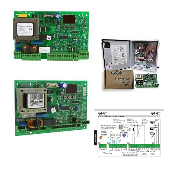 FAAC 455D, 452 MPS, E124 Repair